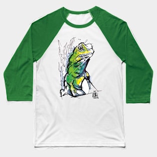 iguana Baseball T-Shirt